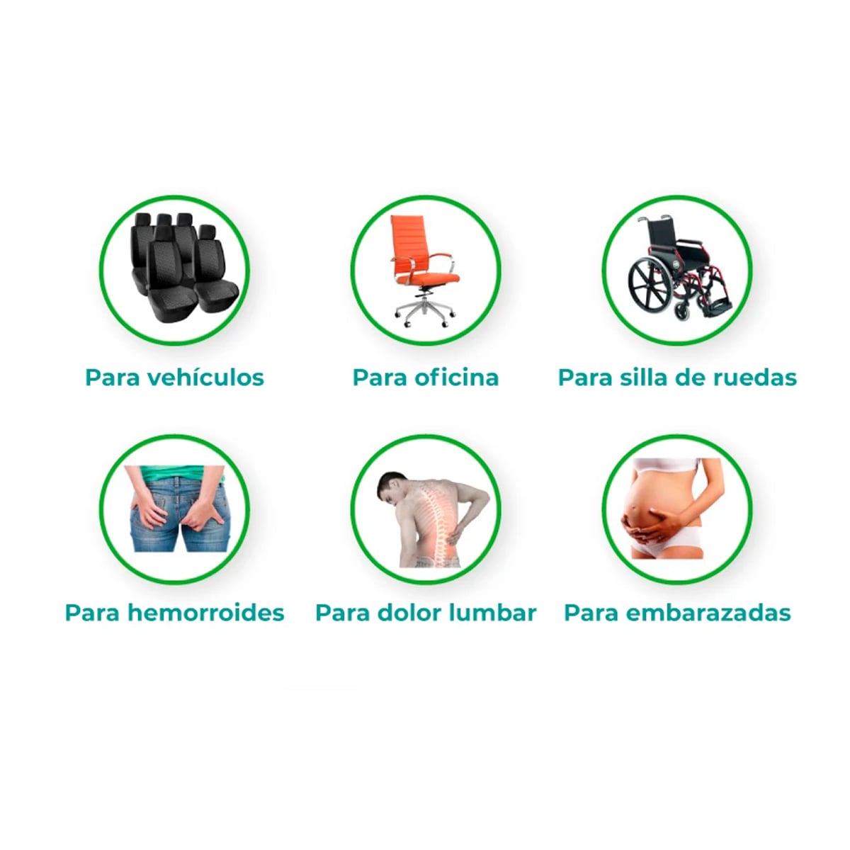 COJÍN TIPO DONA ERGONÓMICO MULTIFUNCIÓN - 2
