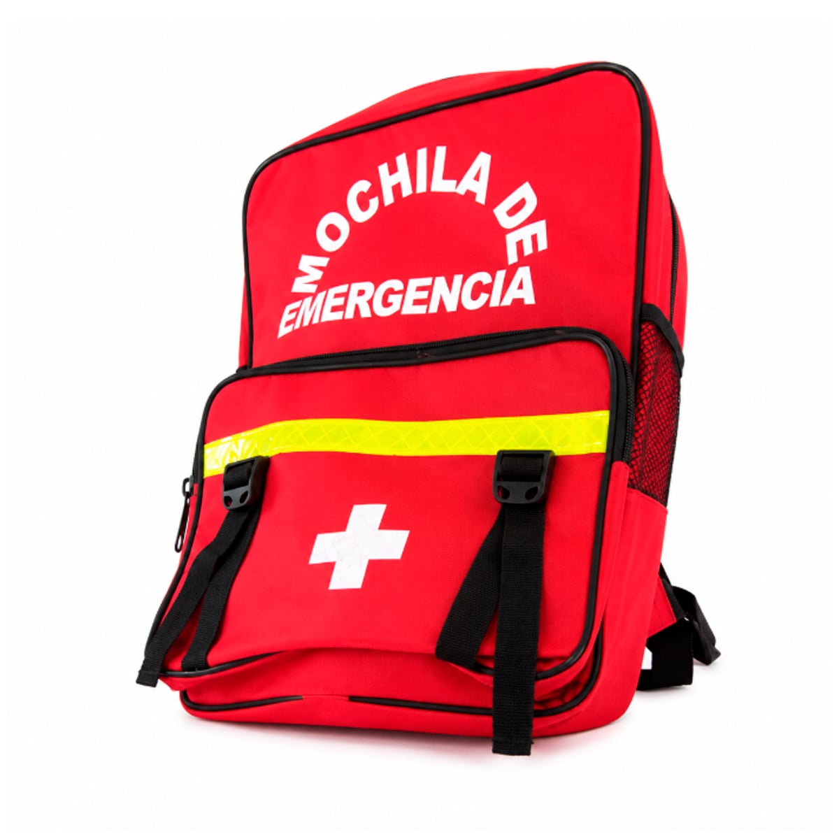 MOCHILA DE EMERGENCIA MULTIFUNCIONAL DE ALTA CAPACIDAD ROJO - 1