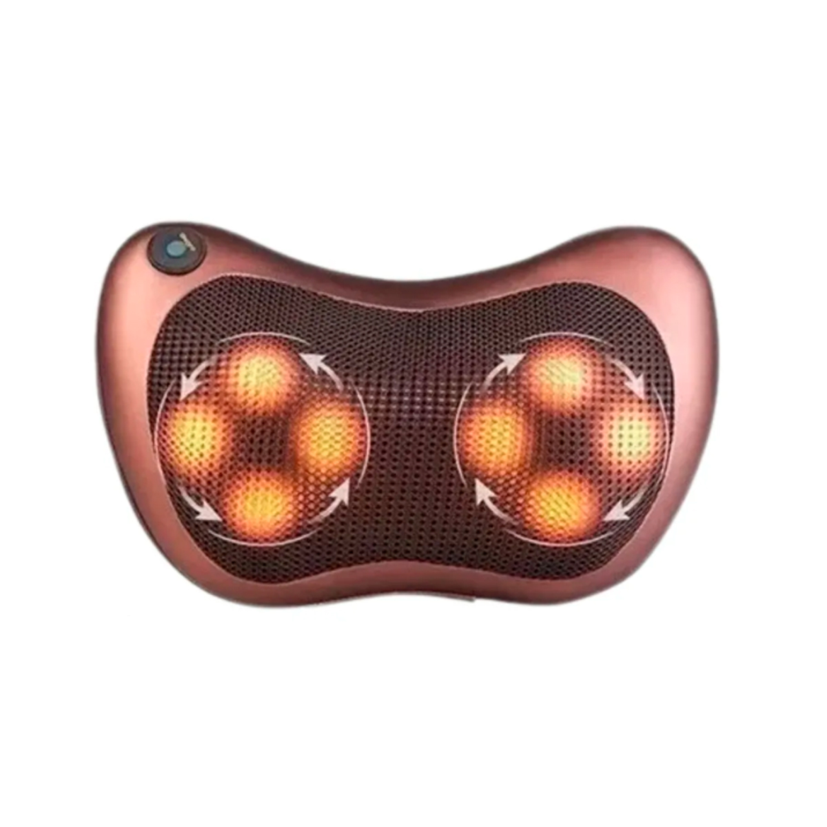 COJIN ALMOHADA MASAJEADORA ESPALDA PIES HOMBROS CON VIBRACIÓN - 1