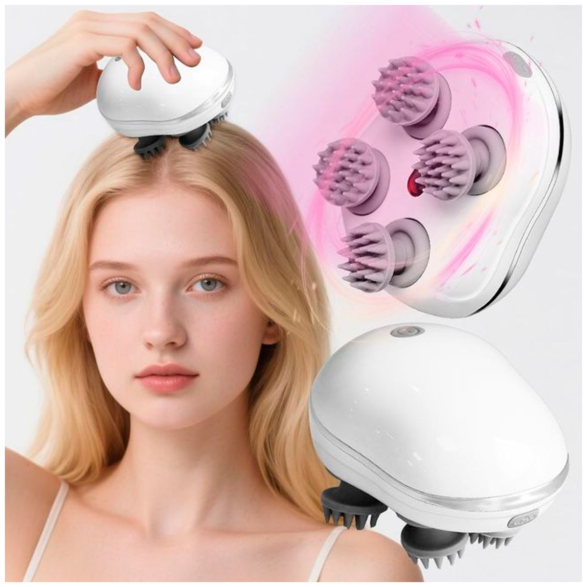 MASAJEADOR DE CABEZA - SCALP MASSAGER - 2