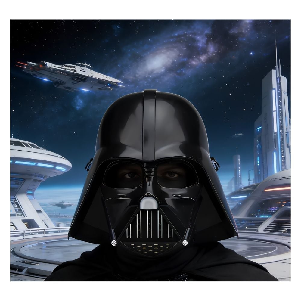 MÁSCARA VILLANO ESPACIAL UNISEX HALLOWEEN FIESTA DISFRAZ - 4
