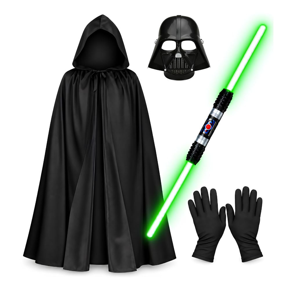 DISFRAZ DE VILLANO ESPACIAL DARTH VADER TALLA S COSPLAY HALLOWEEN - 2