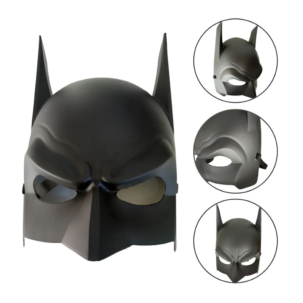 DISFRAZ CAPA Y MÁSCARA NEGRA TIPO MURCIÉLAGO BATMAN TALLA M - 3