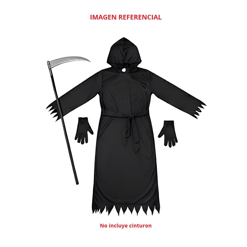 DISFRAZ LA PARCA CON OZ TALLA L HALLOWEEN FIESTA COSPLAY - 3