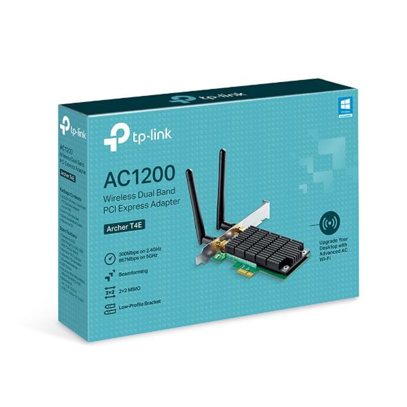 ADAPTADOR TP-LINK ARCHER T4E PCIE DOBLE BANDA - 4