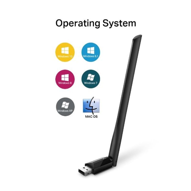 ADAPTADOR USB TP-LINK ARCHER T2U PLUS DOBLE BANDA INALÁMBRICO - 3