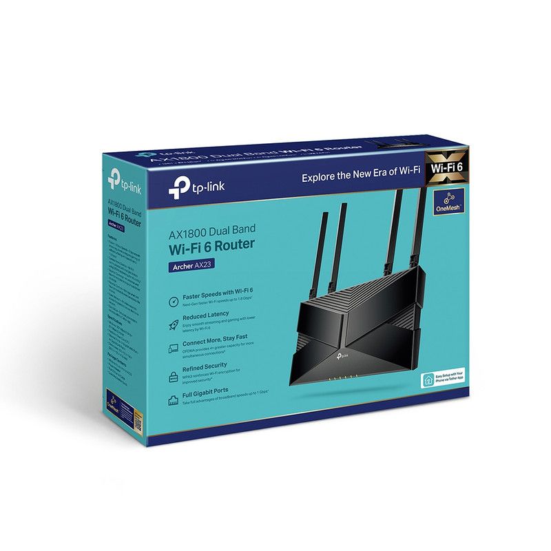 ROUTER TP-LINK ARCHER AX23 WI-FI 6 INALÁMBRICO GIGABIT DOBLE BANDA AX1800 - 4