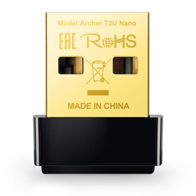 ADAPTADOR TP-LINK ARCHER T2U NANO INALÁMBRICO NANO DOBLE BANDA USB - 1
