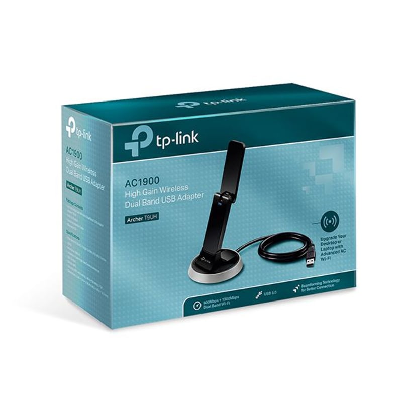 ADAPTADOR USB TP-LINK ARCHER T9UH HIGH POWER DOBLE BANDA - 5
