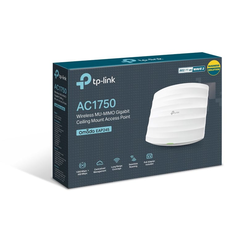 PUNTO DE ACCESO TP-LINK EAP 245 INALÁMBRICO GIGABIT MONTAJE EN TECHO AC1750 - 5