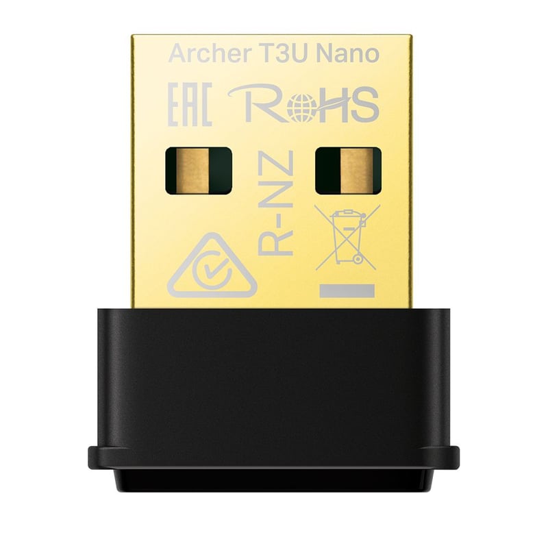 ADAPTADOR DE RED TP-LINK ARCHER T3U NANO USB NANO AC1300 GIGABIT - 1