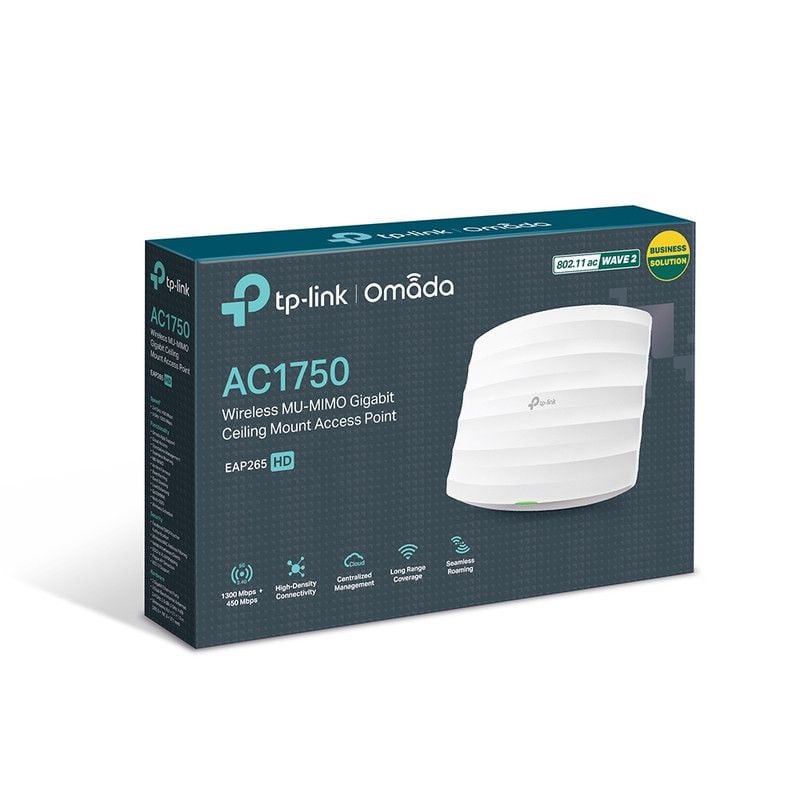 PUNTO DE ACCESO TP-LINK EAP 265HD INALÁMBRICO GIGABIT MONTAJE EN TECHO AC1750 - 5