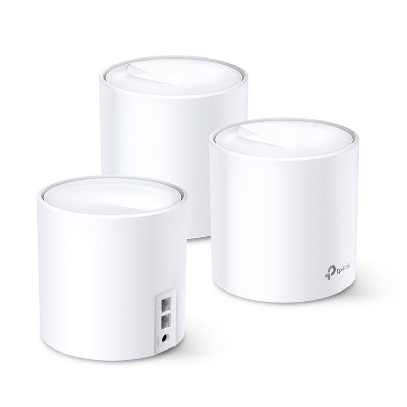 SISTEMA MESH TP-LINK WI-FI INTELIGENTE DOBLE BANDA AX5400 DECO X60 3-PACK - 2