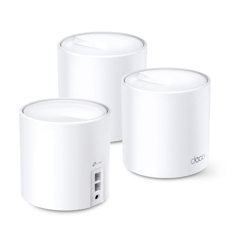 SISTEMA MESH TP-LINK WI-FI INTELIGENTE DOBLE BANDA AX1800 DECO X20 3-PACK - 2