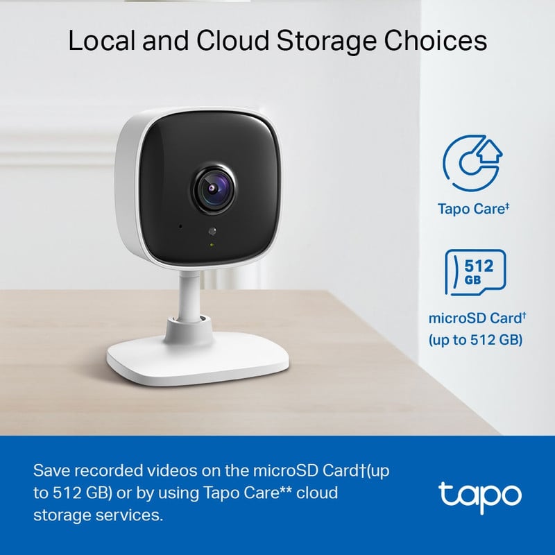 CÁMARA SEGURIDAD TP-LINK TAPO C100 CASA WI FI 128 GB - 3