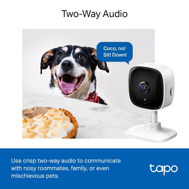 CÁMARA SEGURIDAD TP-LINK TAPO C100 CASA WI FI 128 GB - 4