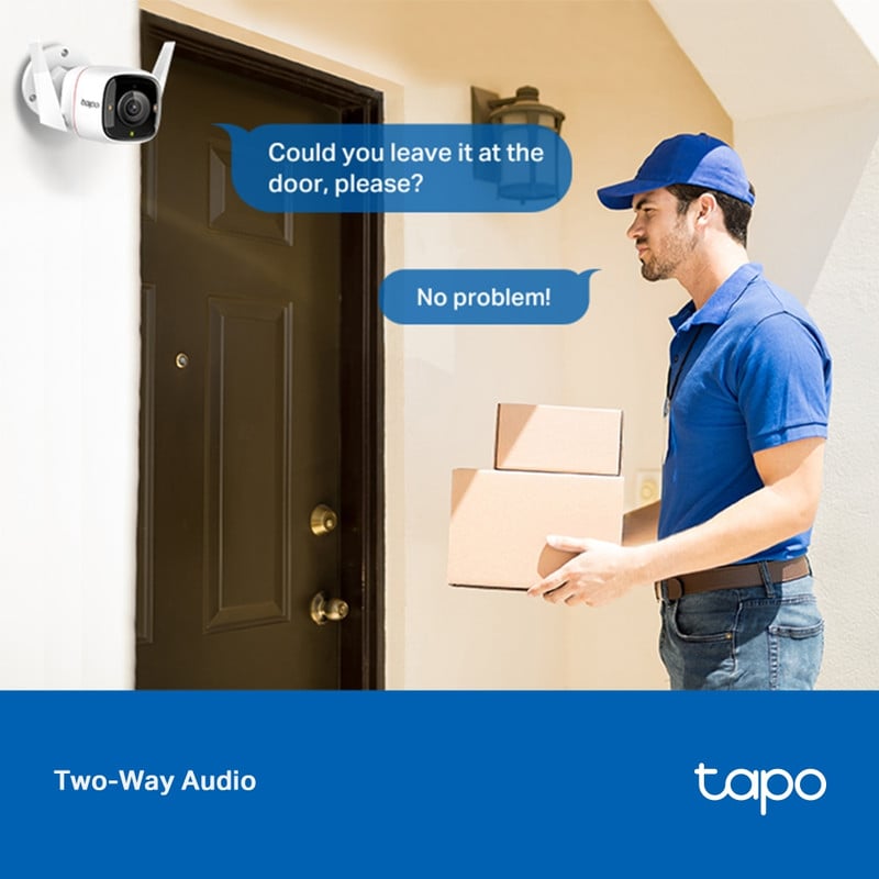 CÁMARA DE SEGURIDAD PARA EXTERIORES WI-FI 2K QHD TAPO C325WB - 4