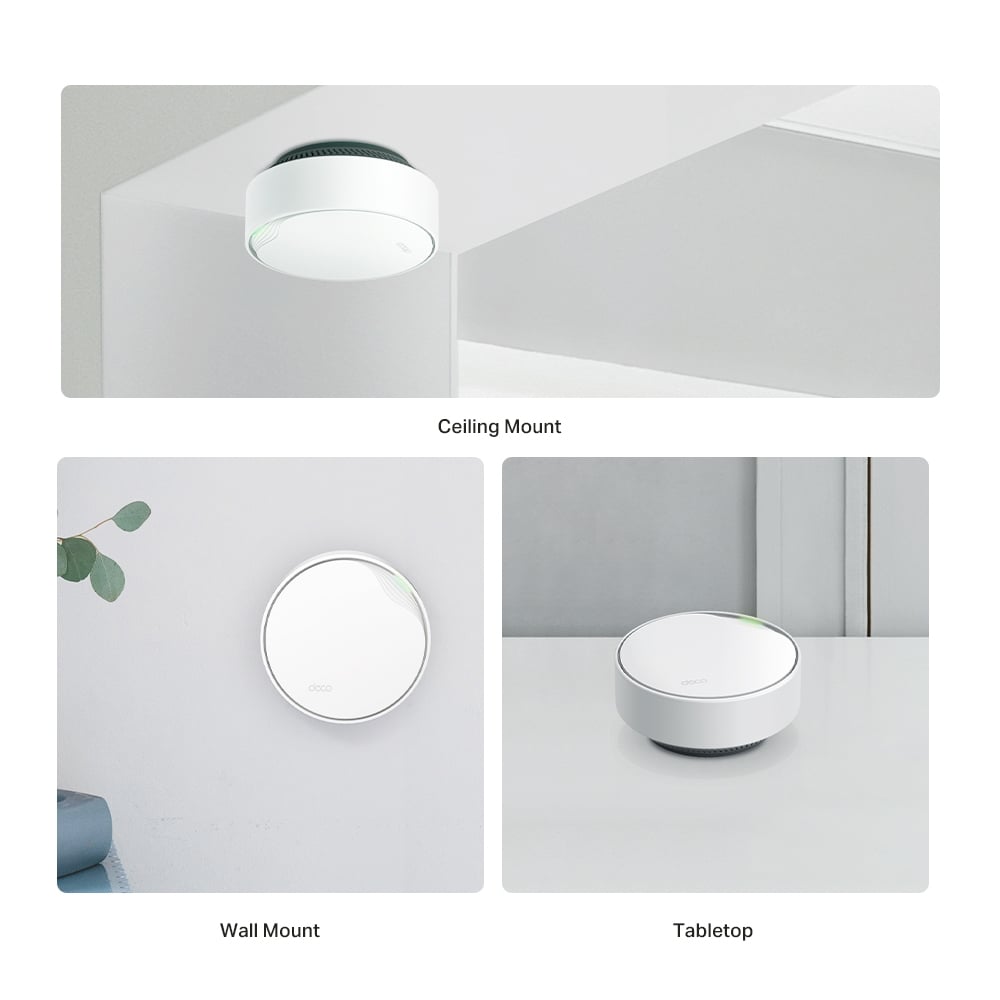 TP-LINK DECO X50-POE (3-PACK) SISTEMA MESH WI-FI 6 AX3000 CON SOPORTE POE Y MONTAJE FLEXIBLE - 4