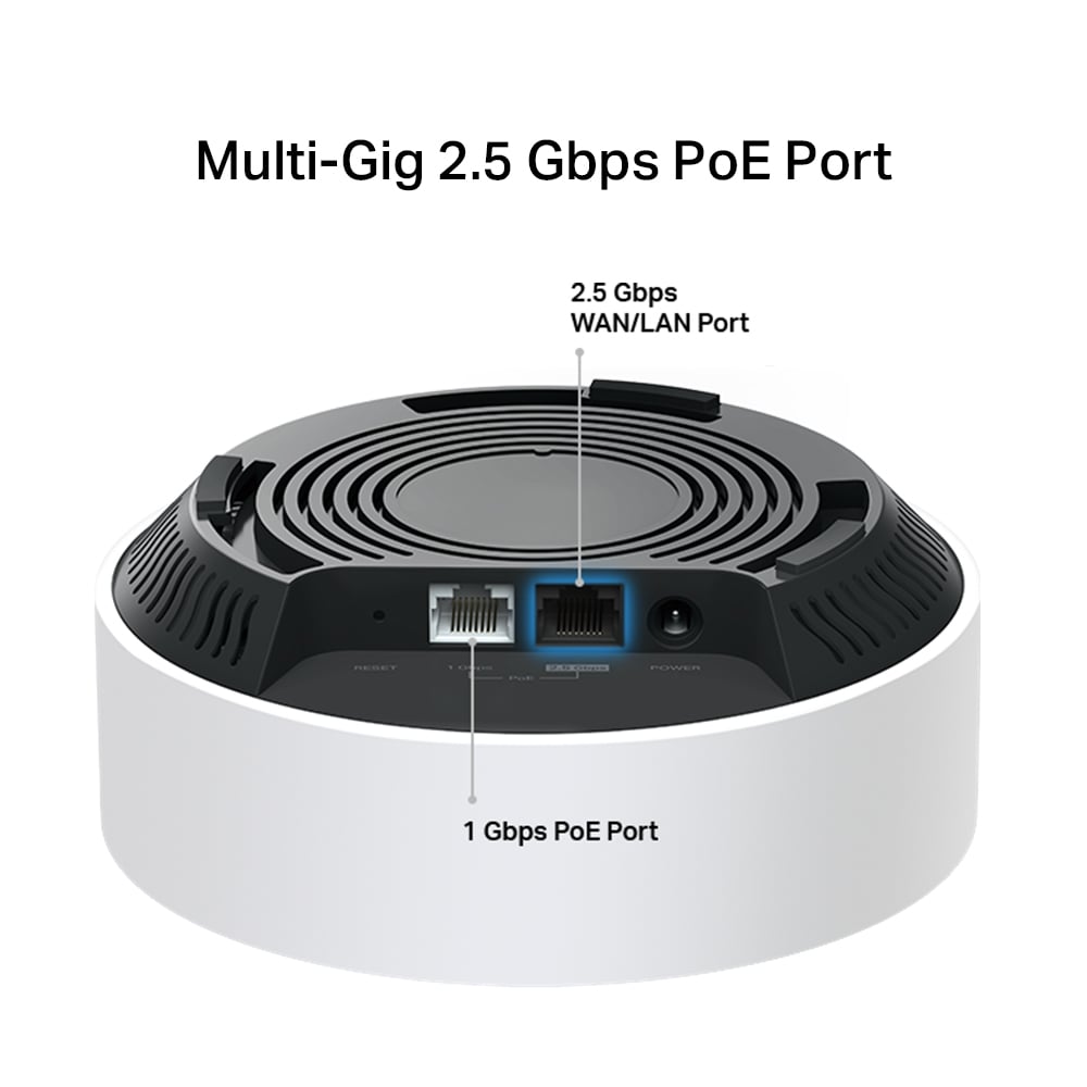 TP-LINK DECO X50-POE (3-PACK) SISTEMA MESH WI-FI 6 AX3000 CON SOPORTE POE Y MONTAJE FLEXIBLE - 6