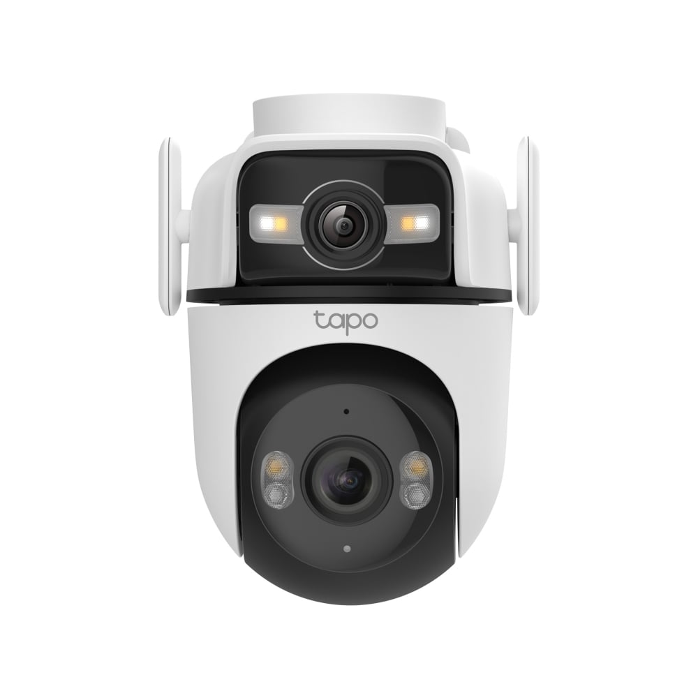 CÁMARA DE SEGURIDAD EXTERIOR DOBLE LENTE GIRATORIA 2K 3MP TP-LINK TAPO C545D BLANCO - 2
