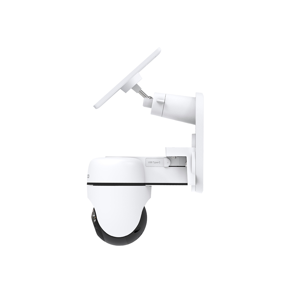 KIT CÁMARA DE SEGURIDAD SOLAR GIRATORIA WI-FI TP-LINK TAPO C610 KIT 2K 3MP - 3
