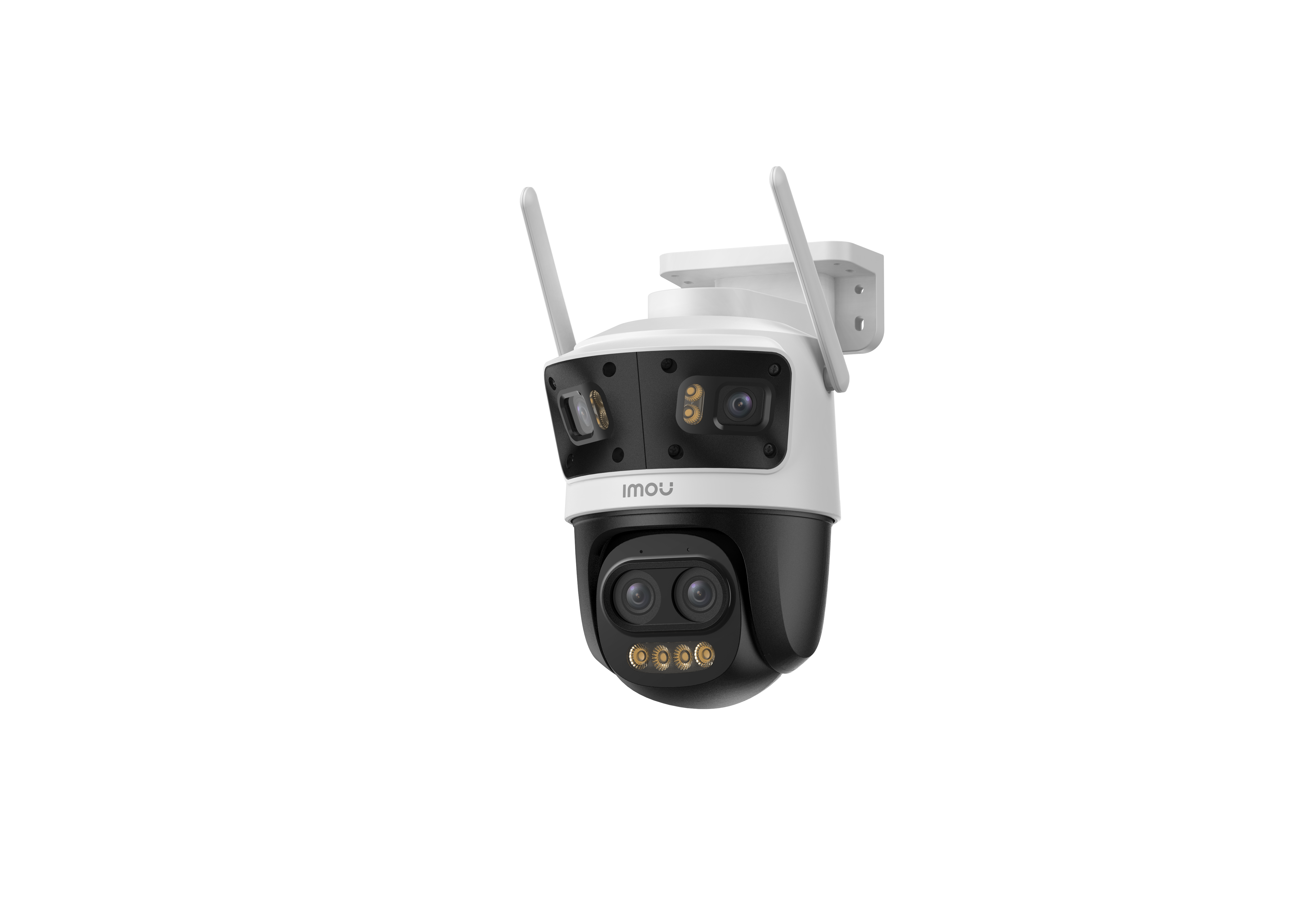 CÁMARA DE SEGURIDAD EXTERIOR WI-FI IMOU CRUISER PANO Z 13MP CUÁDRUPLE LENTE BLANCO - 1