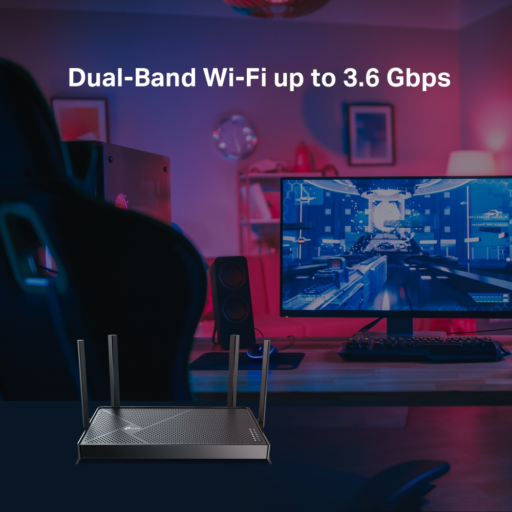 TP-LINK ARCHER BE230 ROUTER WI-FI 7 BE3600 DOBLE BANDA 2.5G MULTI-GIG - 5