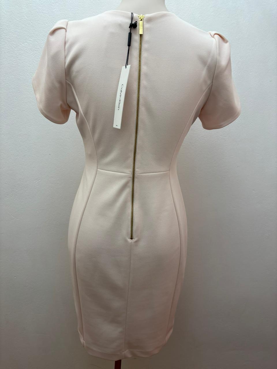 VESTIDO CALVIN KLEIN ROSA CLARO - 2