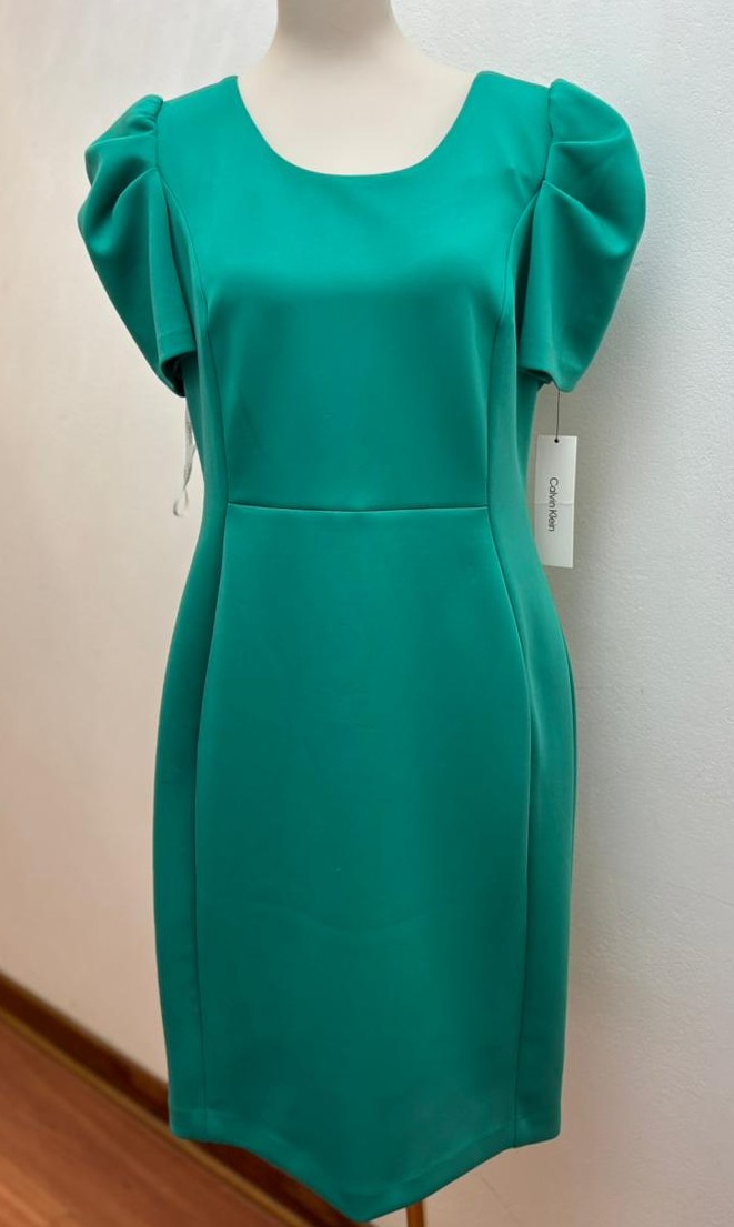 VESTIDO CALVIN KLEIN VERDE - 2