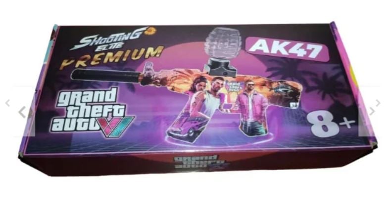 PISTOLA DE JUGUETE HIDROGEL PREMIUN - GRAND THEFT AUTO - 2