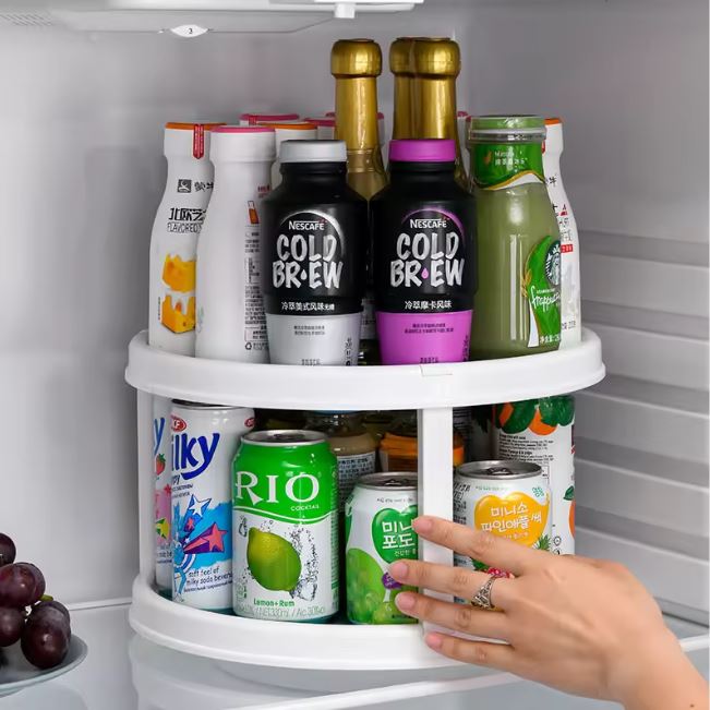 ORGANIZADOR DE ESPECIES GIRATORIO PARA COCINA 2 NIVELES - 3