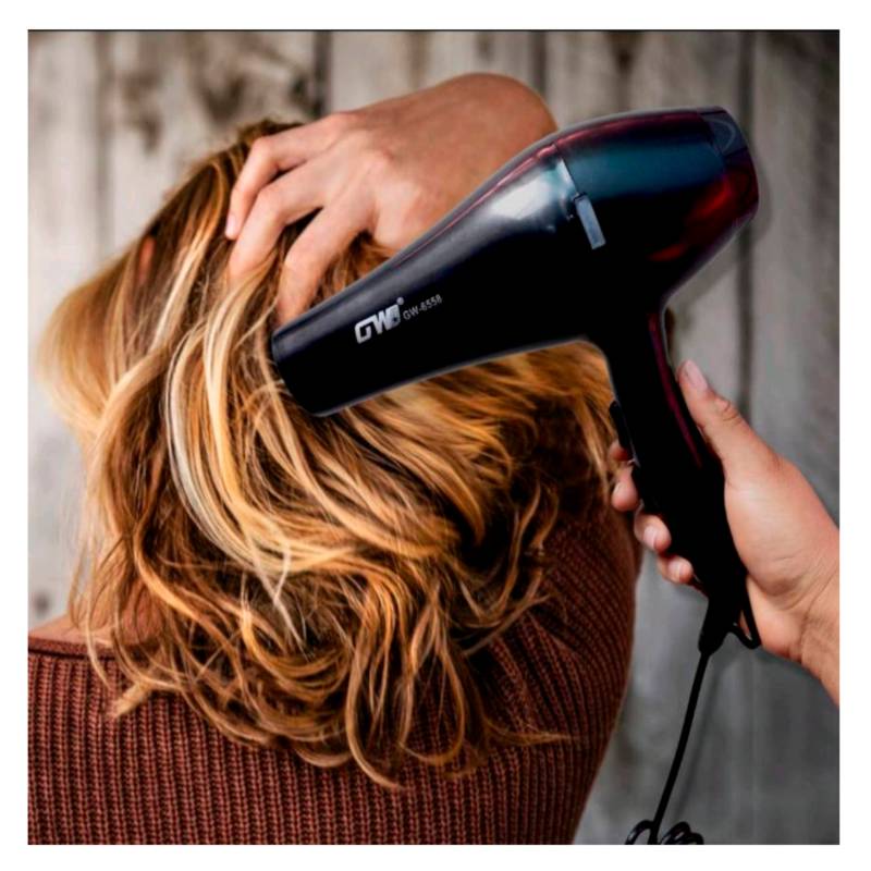 SECADOR CABELLO 3000W CONTROL FRIZZ GW-6559 SALÓN PROFESIONAL - 2