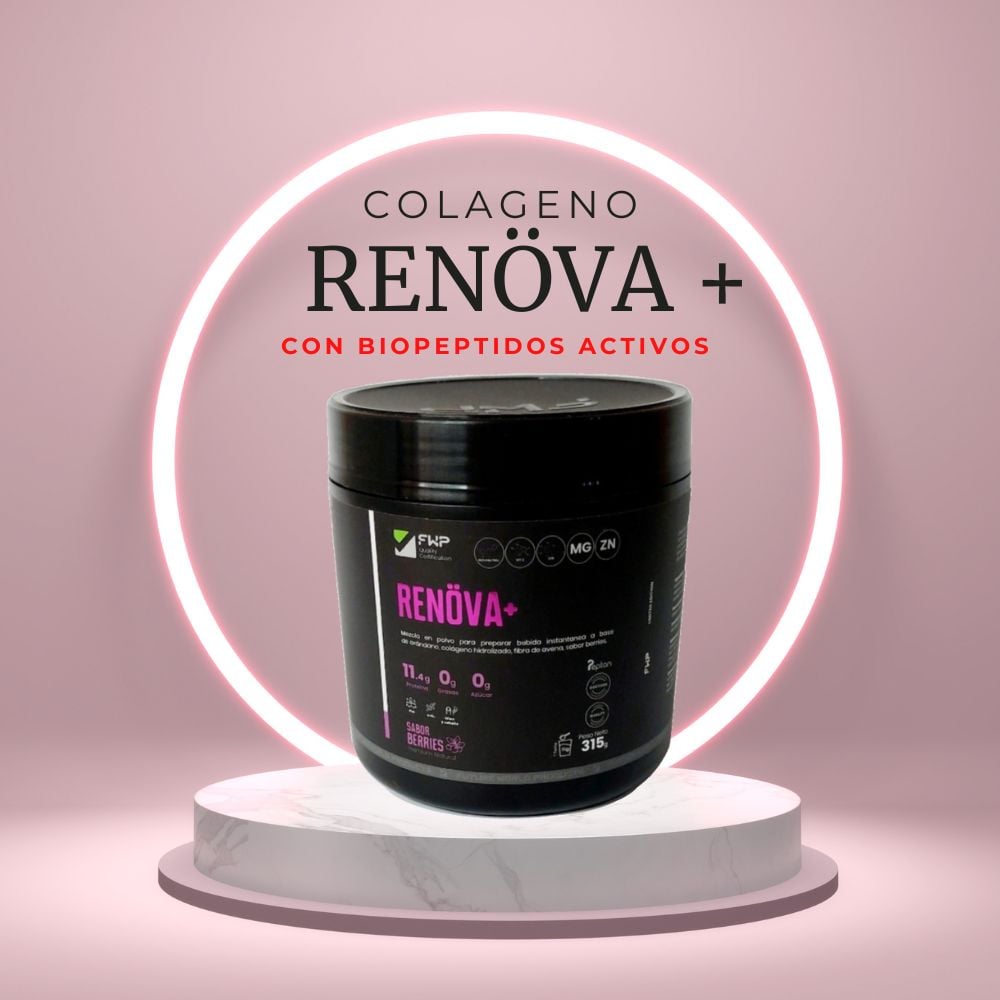 COLÁGENO RENOVA+ CON BIOPEPTIDOS ACTIVOS PACK 2 UNID - 3