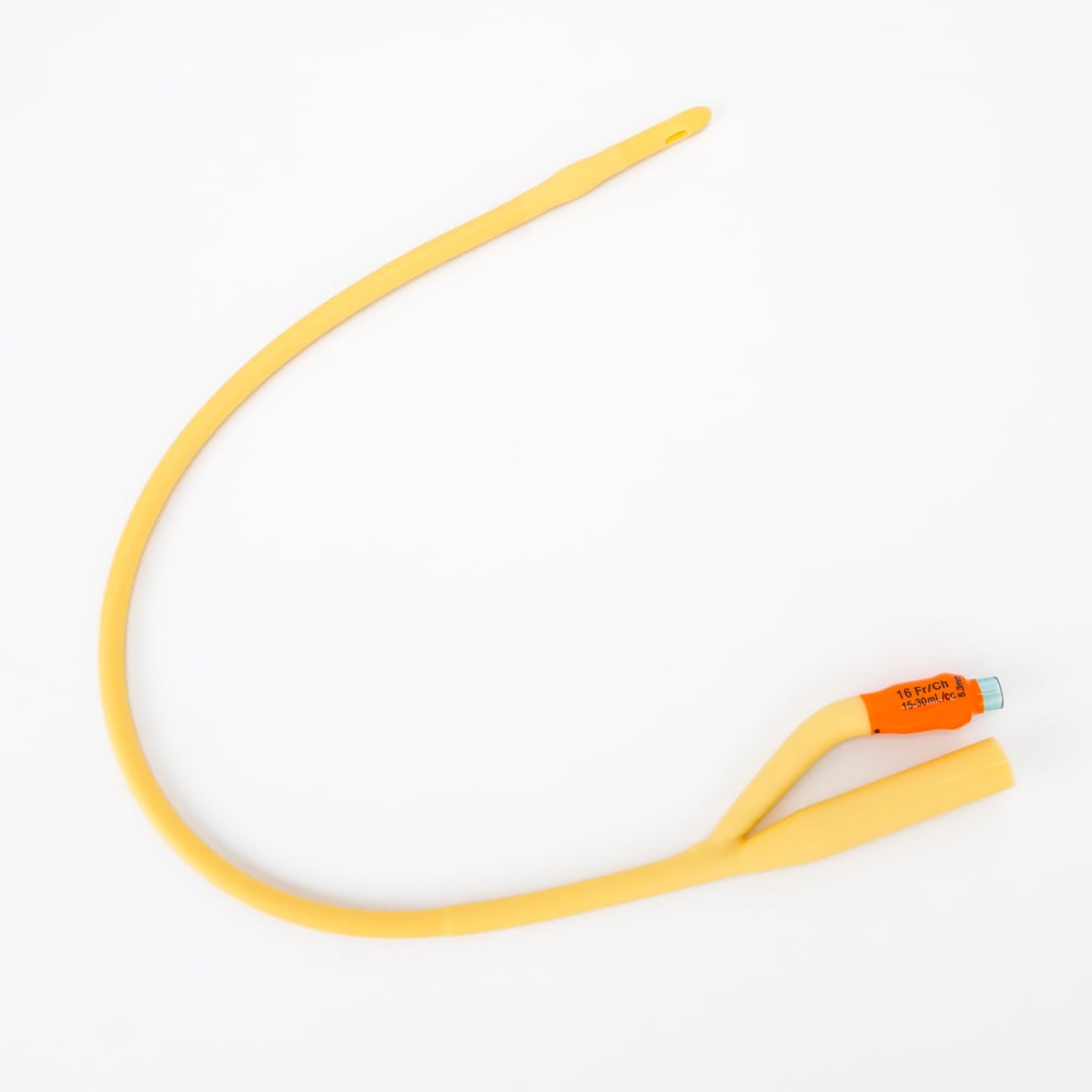 SONDA FOLEY DE LATEX 2 VÍAS NO. 16 FR IQ MEDIC - 2