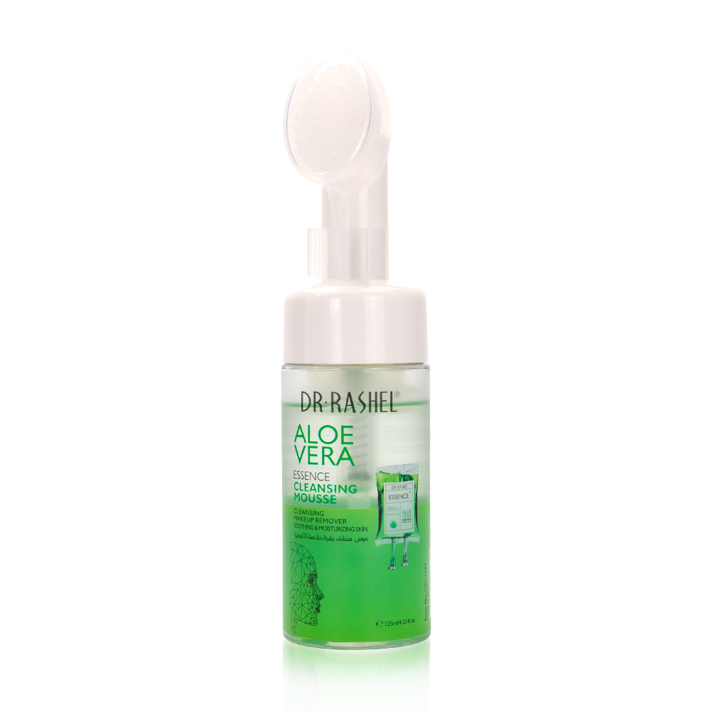 DESMAQUILLANTE FACIAL ESPUMOSO DR RASHEL ALOE VERA FCO 125 ML - 1