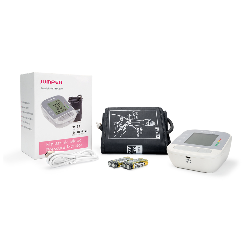 TENSIÓMETRO DIGITAL DE BRAZO CON VOZ JUMPER JPD-HA210 - 3