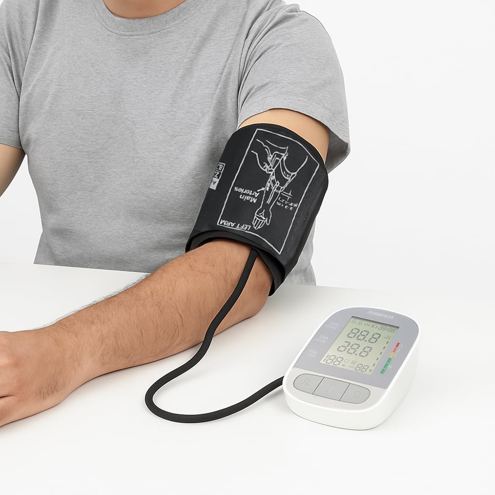 TENSIÓMETRO DIGITAL DE BRAZO CON VOZ JUMPER JPD-HA210 - 5