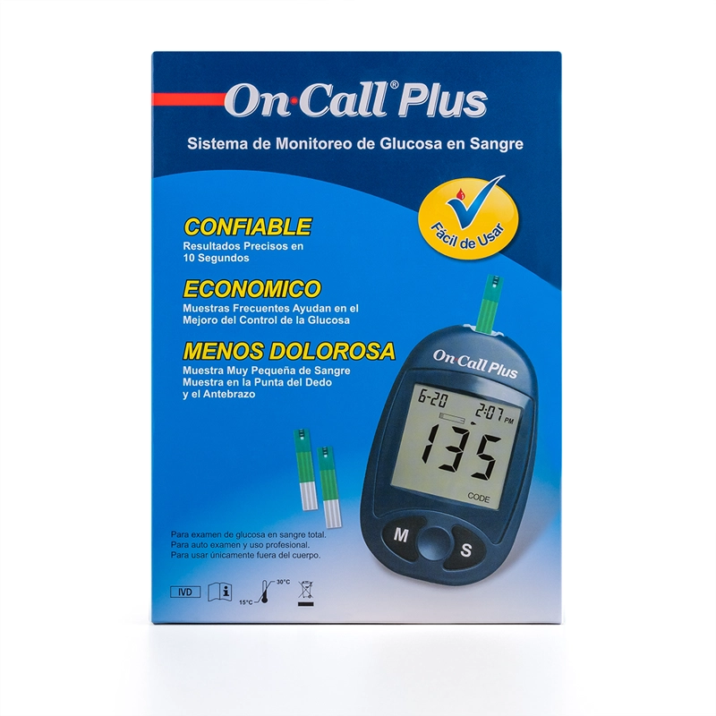 GLUCÓMETRO ON CALL PLUS KIT COMPLETO - 1