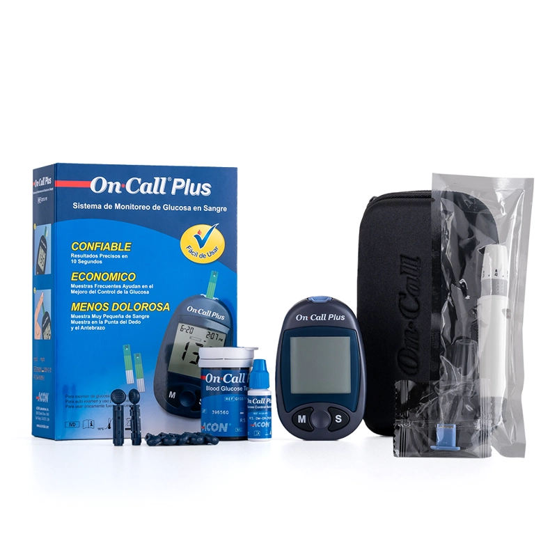 GLUCÓMETRO ON CALL PLUS KIT COMPLETO - 2
