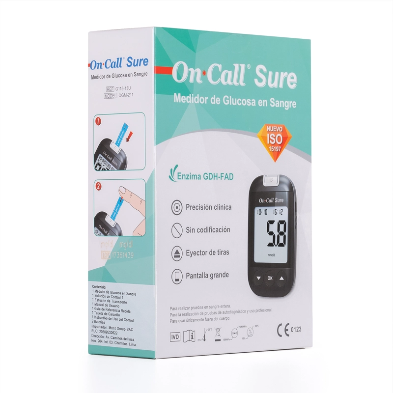 GLUCÓMETRO ON CALL SURE KIT BÁSICO - 2