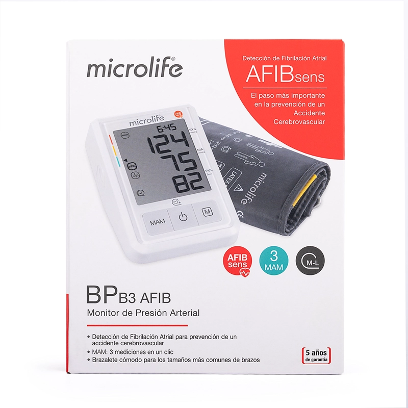 TENSIÓMETRO DIGITAL DE BRAZO MICROLIFE BP B3 AFIB - 1