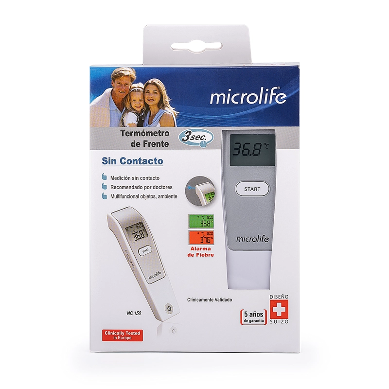 TERMÓMETRO DIGITAL SIN CONTACTO MICROLIFE NC 150 - 1