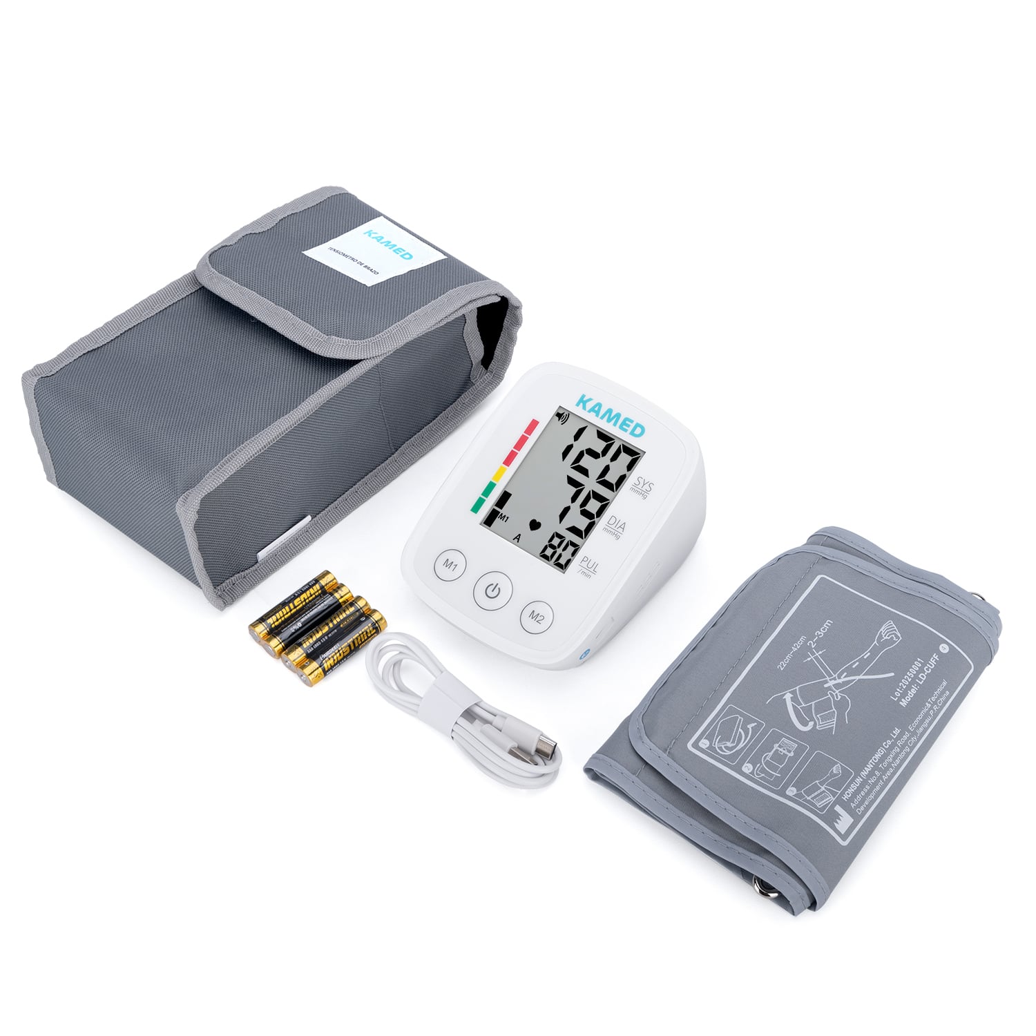 TENSIÓMETRO DIGITAL DE BRAZO KAMED LD-581 CON ALTAVOZ - 5