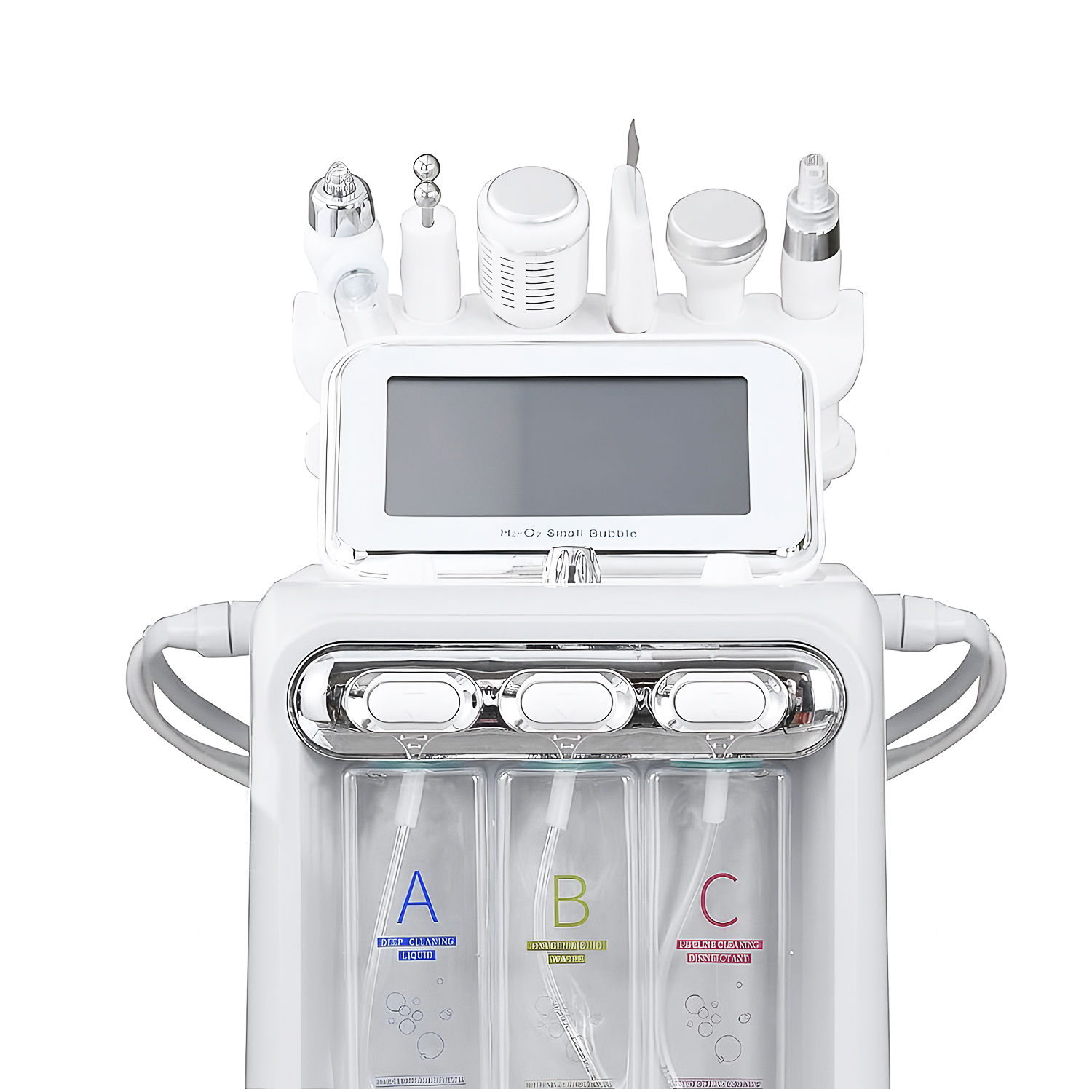 EQUIPO MULTIFUNCIONAL HIDRAFACIAL 7 EN 1 CON MÁSCARA LED - 2