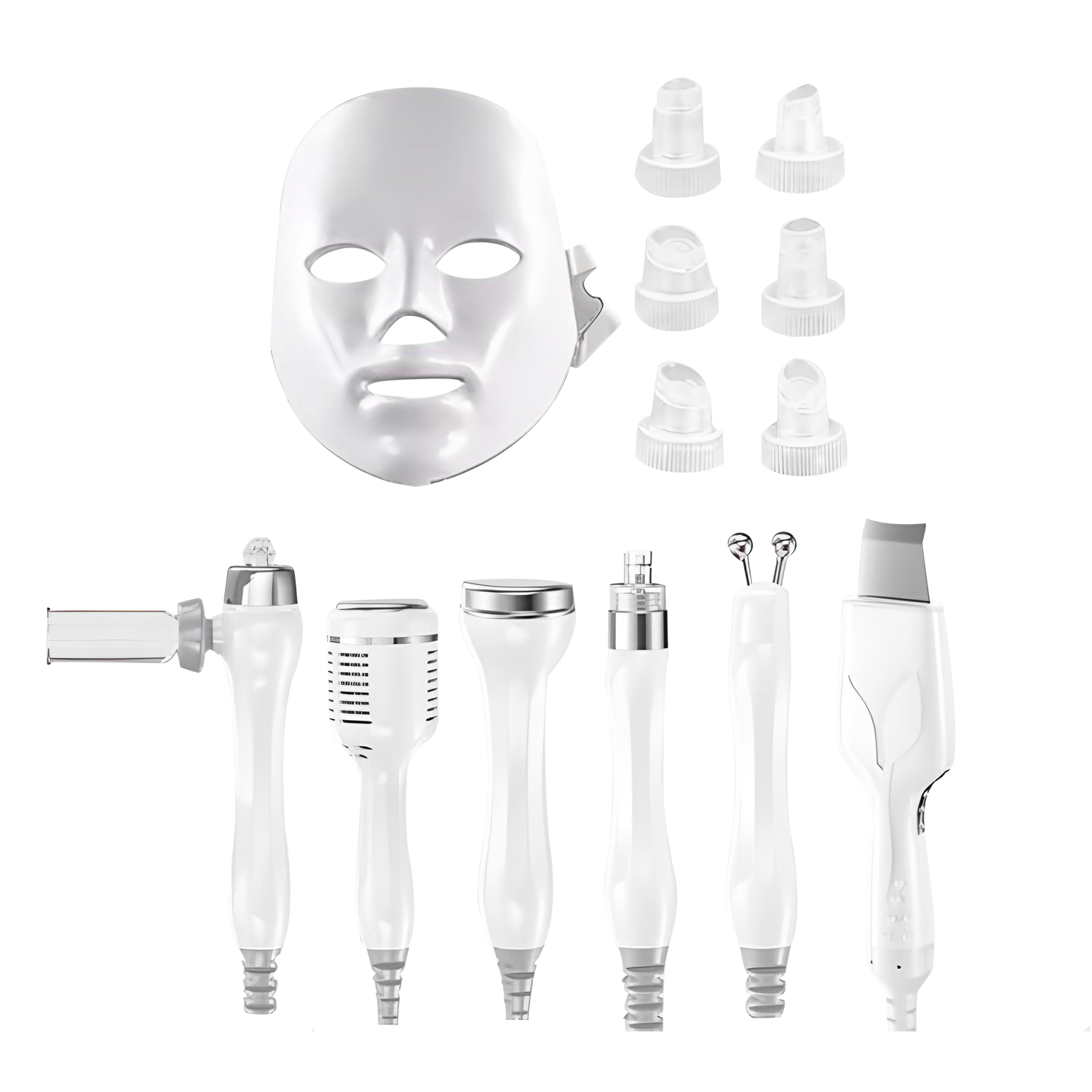 EQUIPO MULTIFUNCIONAL HIDRAFACIAL 7 EN 1 CON MÁSCARA LED - 3
