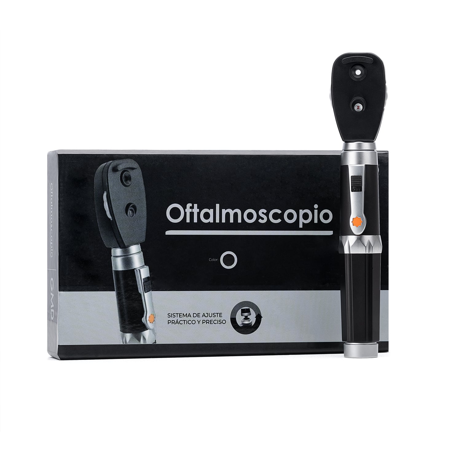 OFTALMOSCOPIO PORTÁTIL GMD HS-OP10 - 1