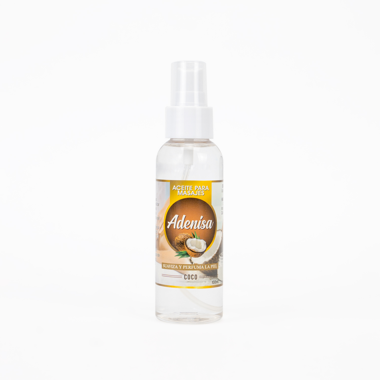 ACEITE PARA MASAJES COCO ADENISA FCO 100 ML - 2