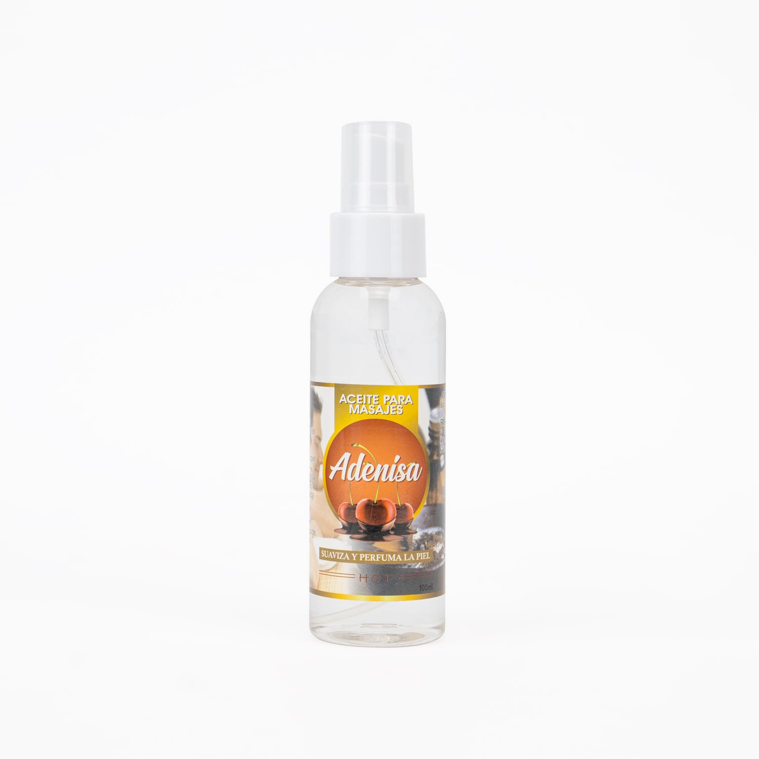 ACEITE PARA MASAJES HOT ADENISA FCO 100 ML - 2