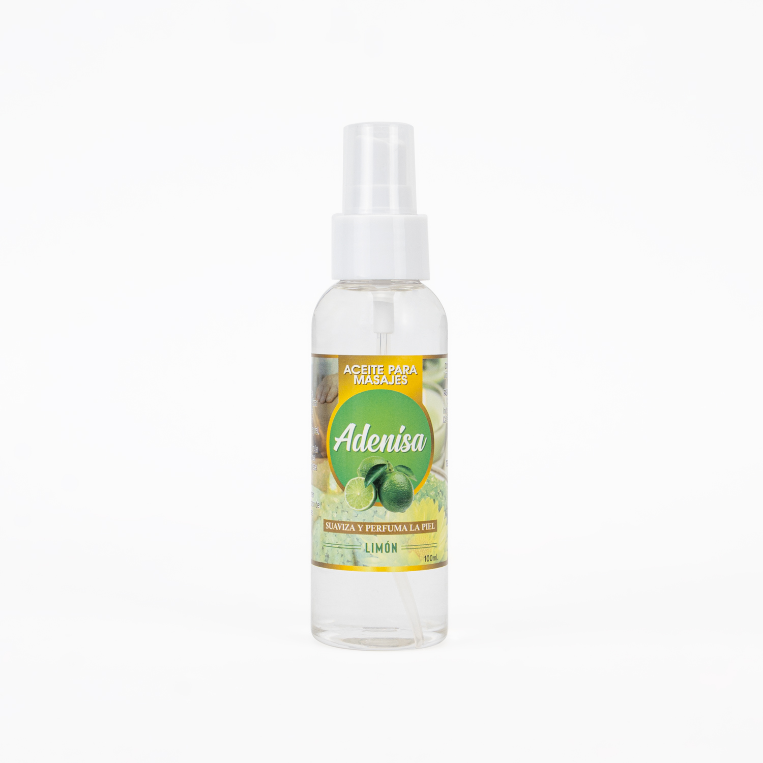 ACEITE PARA MASAJES LIMÓN ADENISA FCO 100 ML - 1