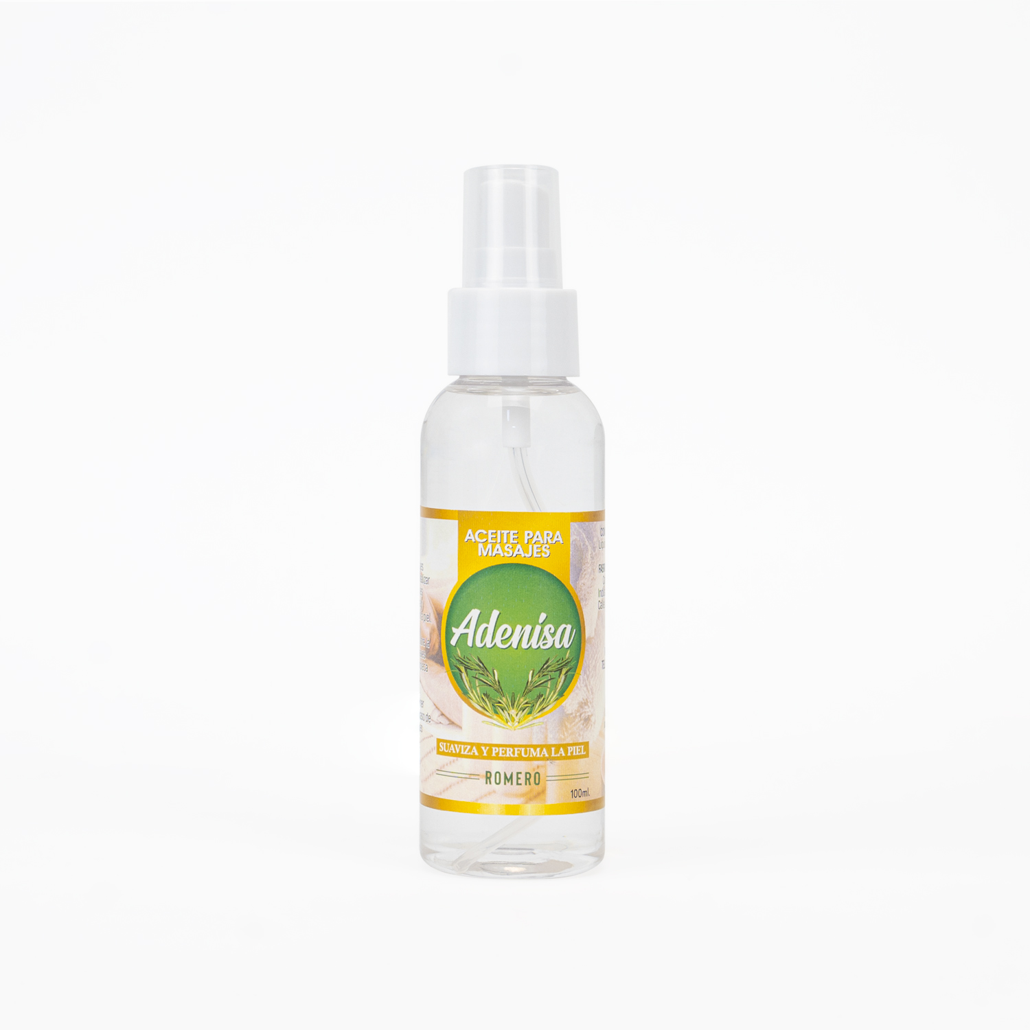 ACEITE PARA MASAJES ROMERO ADENISA FCO 100 ML - 2